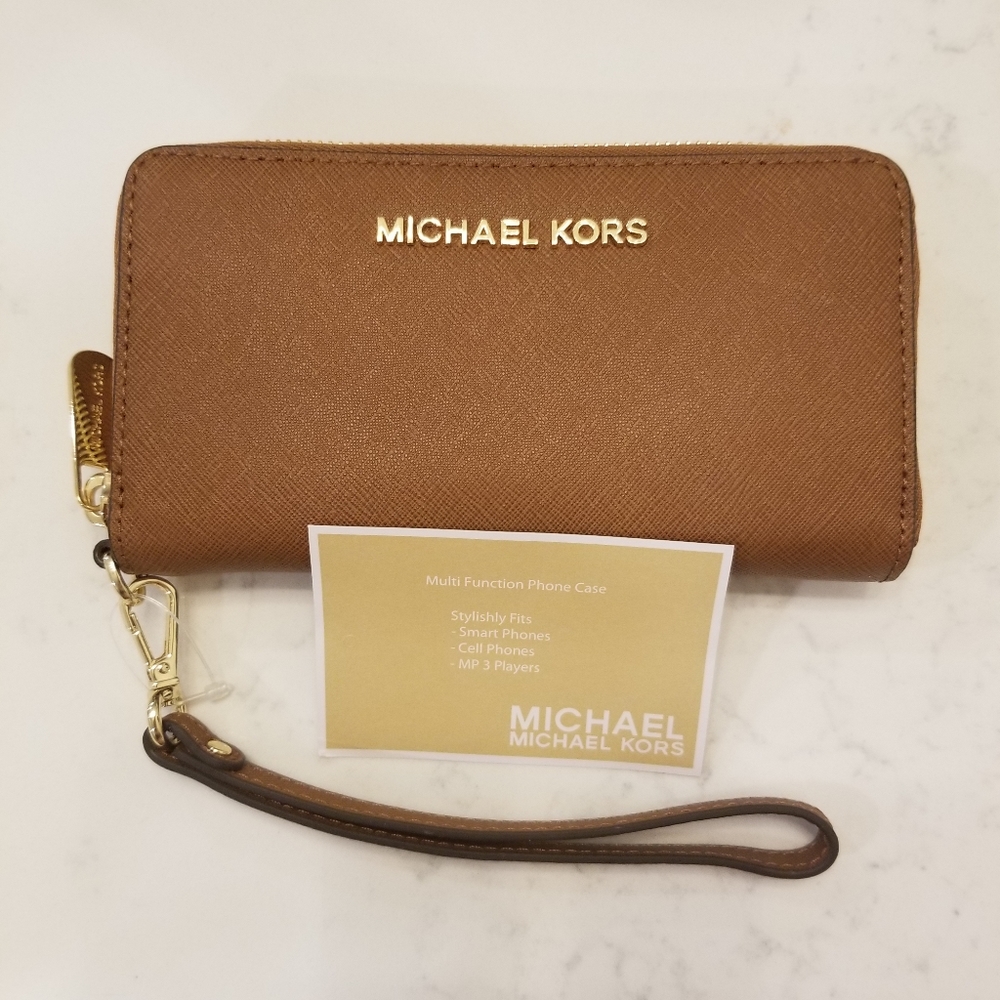 Michael Kors Wallet Wristlet Phone Case NWT